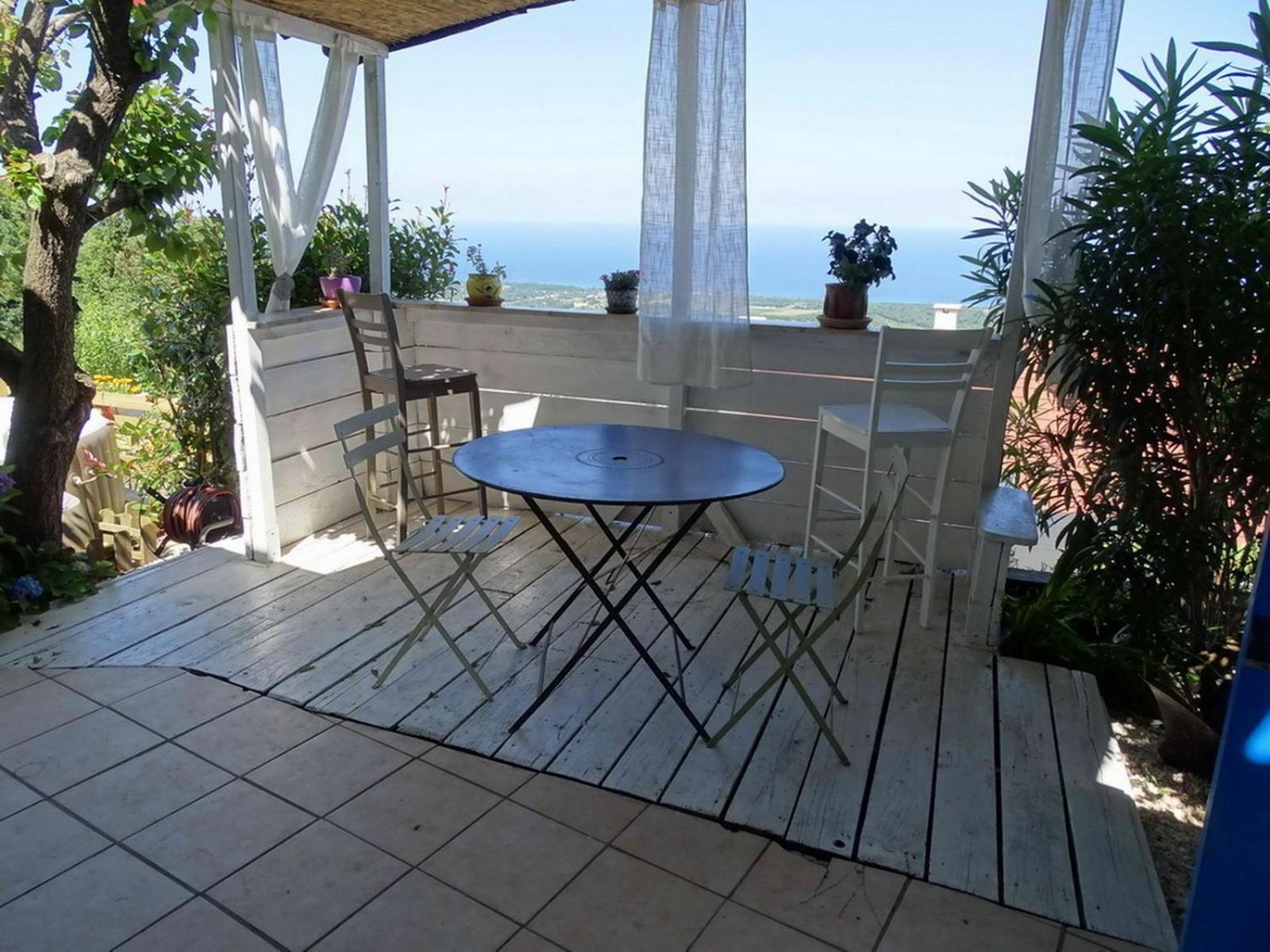 Vila Casa Pentone Cervione Exteriér fotografie